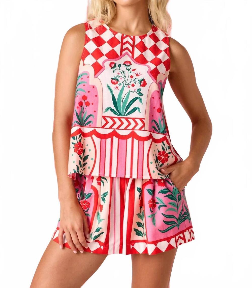 NEW CROSBY BY MOLLIE BURCH dawson elastic back waistband shorts in palladio